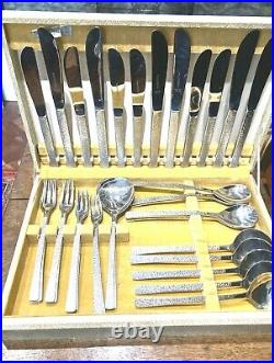 Vintage Viners Studio canteen cutlery 38 pieces in original box 6 place setting
