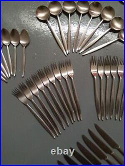 Vintage Wostenholm Cutlery 75 Pieces Monte Carlo Stainless Steel Sheffield Mcm