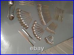 Vintage Wostenholm Cutlery 75 Pieces Monte Carlo Stainless Steel Sheffield Mcm