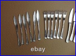 Vintage retro Old Hall cutlery set 30 pieces see pictures