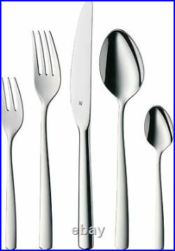 WMF Boston Cromargan Cutlery Set for 12 People, stainless steel, Silver, 49 x 39