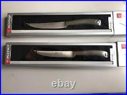WUSTHOF Steak Knives Set of 2 12cm Stainless Steel Steak Knives. Culinar range