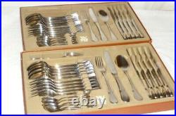Würzburger FACET WMF Cromargan Silver Silverware Cutlery Set Cutlery Tray