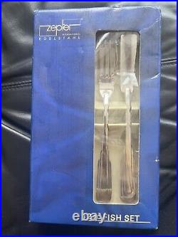 Zepter 12 Pieces Fish Set Silver. Brand New In Box